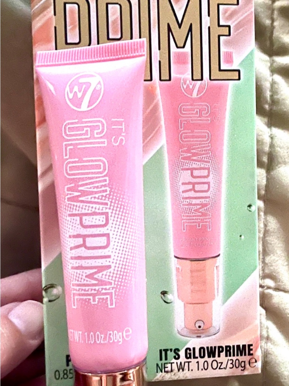 W7 It's GlowPrime Radiant Pink Makeup Primer